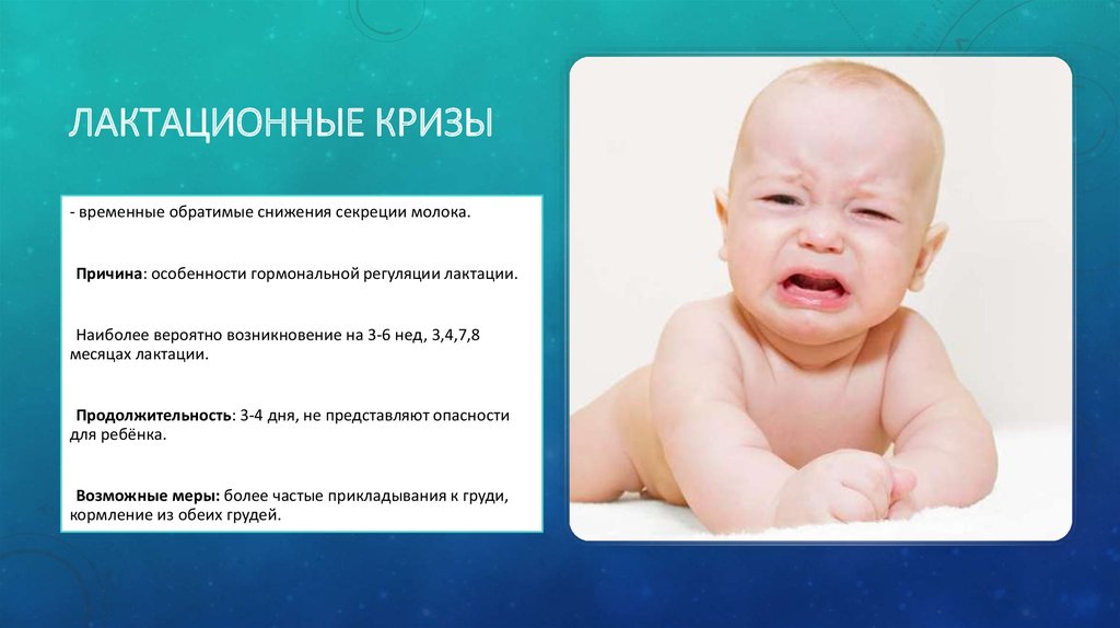 Лактационный криз - признаки, рекомендации