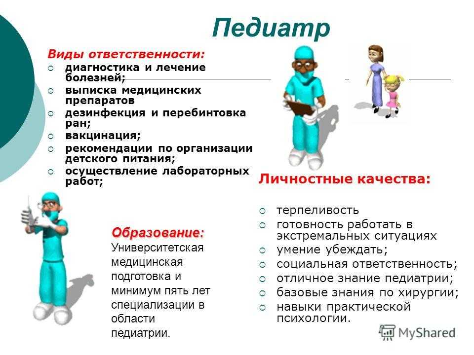 Педиатр - профессия: зарплата, сколько лет учиться, какие предметы нужно сдавать, как стать в россии
